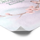 Kids Affirmation - Ihr werdet wunderbar Poster (Ecke)