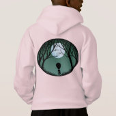 Kid's Alien Hoodie Jacket Alien Hooded Jacket (Rückseite)