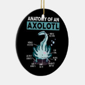 Kids Anatomie eines Axolotl mexikanischen Walking  Keramik Ornament (Rechts)
