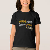 Kids' Anti-Bullying T-Shirt Tri-Blend Shirt (Vorderseite)