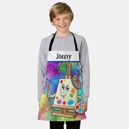 Kids Artist Schürze (Getragen)