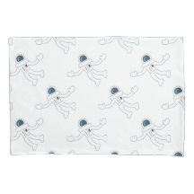 Kids Astronaut Spacemen Muster Schwarz und Weiß