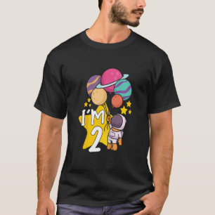 Kids Astronauten Astronomie Sonnensystem Weltraum T-Shirt