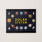 Kids Astronomy Planets Astronaut Universe Puzzle (Horizontal)