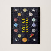 Kids Astronomy Planets Astronaut Universe Puzzle (Vertikal)