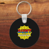 Kids Aunt Of The Birthday Boy Sder Theme Party Mat Schlüsselanhänger (Vorderseite)