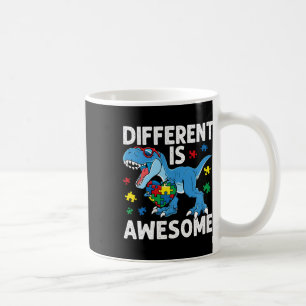 Kid's Autismus anders ist Phantastisch Dinosaurier Kaffeetasse