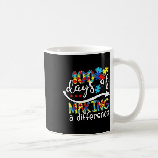 Kids Autismus Bewusstsein machen Unterschiede 100 Kaffeetasse (Rechts)
