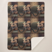 Kids/Babyshower Gift Cute Blanket Sherpadecke (Vorderseite)