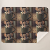 Kids/Babyshower Gift Cute Blanket Sherpadecke (Vorderseite (Horizontal))