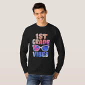 Kids Back To School 1st Grade Vibes First Day Teac T-Shirt (Vorne ganz)