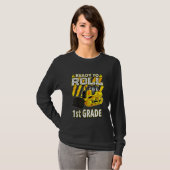 Kids Back To School Bulldozer Ready To Roll 1st G T-Shirt (Vorne ganz)
