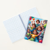 Kids Back to School Notebook - Niedlich & Fun Desi Notizblock (Innenseite)