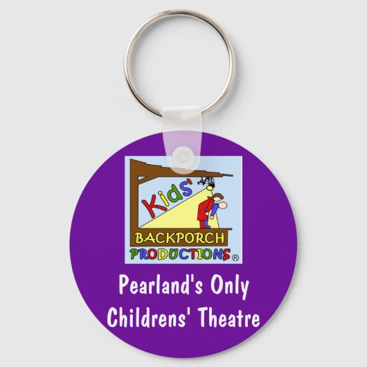 Kids-Backporch produziert Schlüsselkette Schlüsselanhänger (Vorderseite)