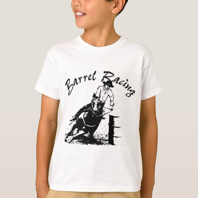 Kid's Barrel Racing T - Shirt (Vorderseite)