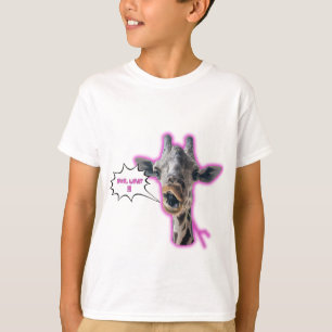 Kids Basic Giraffe T - Shirt