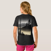 Kids Basic T - Shirt mit kühl schwarz-weiß Cannabi (Schwarz voll)