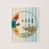 Kid's Bear Snake Owl Summer Camp Puzzle (Vertikal)