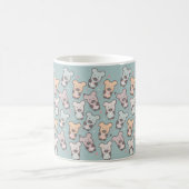 Kids Bears and Donuts Pattern Kaffeetasse (Mittel)