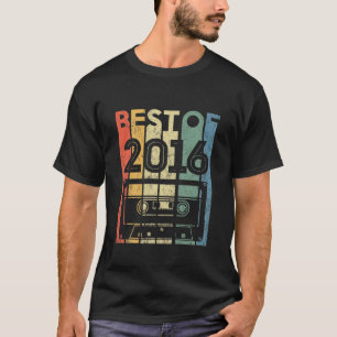 Kids Best of 2016 6-jährige Geschenke Kassette Tap T-Shirt