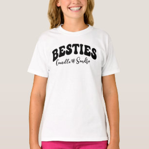 Kids Besties Hoodie, Mädchen Best Friend Hoodie, T-Shirt
