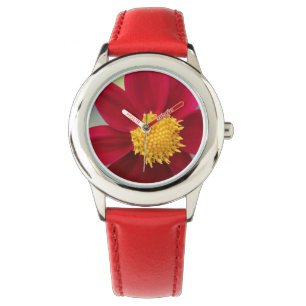 Kid's Bezel Stainless Steel Watch/Blume Armbanduhr