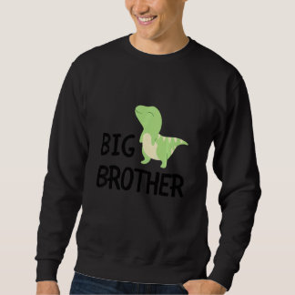 Kids Big Brother Dinosaur Best Bro Ever World's Gr Sweatshirt