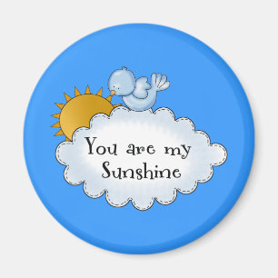 Kid's Bird Sun Du bist mein Sonnenschein Magnet