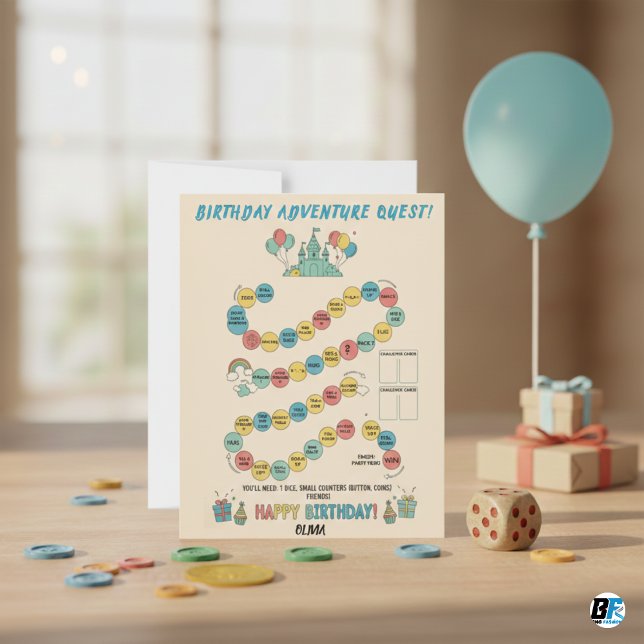 Kids Birthday Adventure Quest Game Party Activity  (Von Creator hochgeladen)