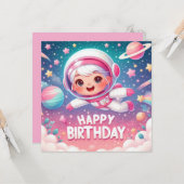 Kid's Birthday Card  Karte (Vorderseite/Rückseite Beispiel)