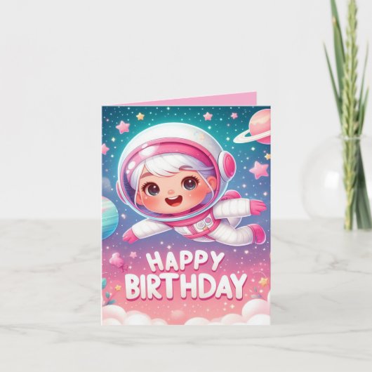Kid's birthday card karte (Vorderseite)