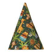 Kids Birthday Jungle Themed Party Hats Partyhütchen (Rechts)