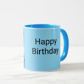 Kid's birthday mug tasse (VorderseiteRechts)