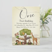 Kids Birthday Party Einladung (Stehend Vorderseite)