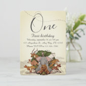 Kids Birthday Party Einladung (Stehend Vorderseite)