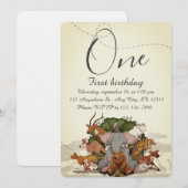 Kids Birthday Party Einladung (Vorne/Hinten)