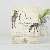 Kids Birthday Party Einladung (Stehend Vorderseite)