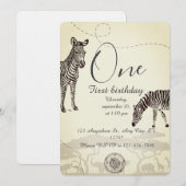 Kids Birthday Party Einladung (Vorne/Hinten)