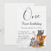 Kids Birthday Party Einladung (Vorne/Hinten)