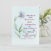 Kid's Birthday Party Invitations  Einladung (Stehend Vorderseite)