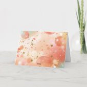 Kids Birthday Photo Thanks a Bunch Pastel Confetti Dankeskarte (Rückseite)