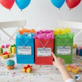Kids' Birthday Star! Personalized Name Namensschild