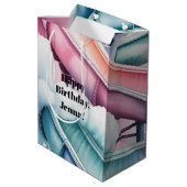 Kids’ Birthday Waterslide Party  Mittlere Geschenktüte (Rückseite Schrägansicht)