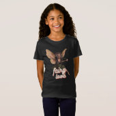 Kids Black Fairy Liebe T - Shirt (Vorne ganz)