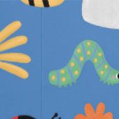 Kids Blue Insect Wallpaper Tapete (Naht)