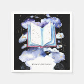 Kids Boho Enchanted Storybook Birthday Serviette (Vorderseite)