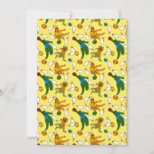 Kids Bowling Alley Birthday Party Einladung (Rückseite)