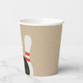 Kids Bowling Birthday Party Pappbecher (Links)