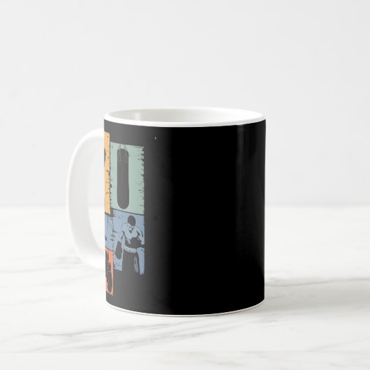 Kids Boys Fun Graphic Design - Future Champion Box Kaffeetasse (Vorderseite Links)