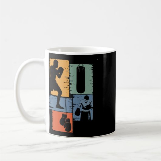 Kids Boys Fun Graphic Design - Future Champion Box Kaffeetasse (Links)